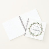 Joyeux Noël Watercolor Wreath Journal (Intérieur)