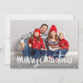 Joyeux Noël Whimsy | Carte photo de vacances (Devant)