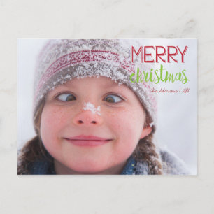 Joyeux Noël Wreath Carte postale