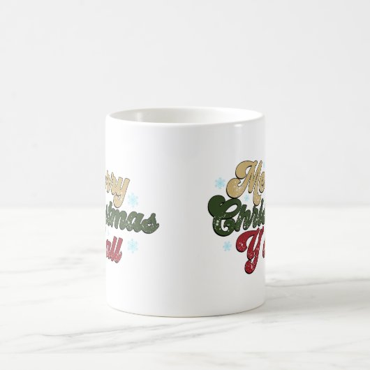 Joyeux Noël Y' All Mugs (Centre)