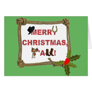 Joyeux Noël, Ya'll - Cowboy