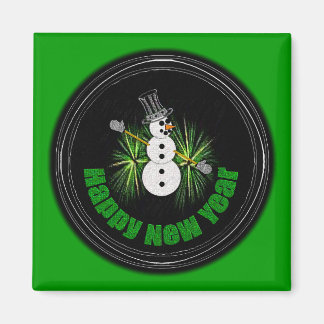 Joyeux nouvel an 1 aimant