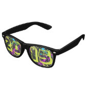 Joyeux Nouvel An 2015 Neon Paint Splash Lunettes d (Angulaire)