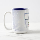 Joyeux Nouvel An Ajouter votre photo Mug (Gauche)