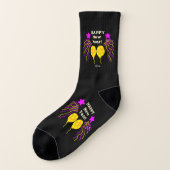 Joyeux Nouvel An avec de petites chaussettes (Gauche - extérieur)