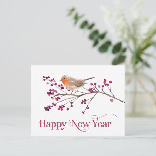 Joyeux Nouvel An Faire-part (Debout devant)