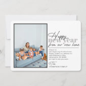 Joyeux Nouvel An Moving Faire-part Photo (Devant)