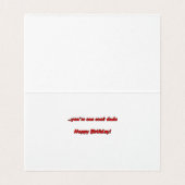 Joyeux Nouvel An Nephew (Inside Unfolded)