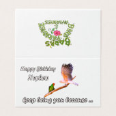 Joyeux Nouvel An Nephew (Outside Unfolded)