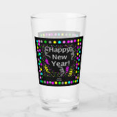 Joyeux Nouvel An Salutations Verre Tumbler (Dos)
