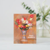 Joyeux Nowruz. Carte postale du Nouvel An perse (Debout devant)