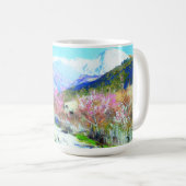 Joyeux Nowruz. Mug cadeau du Nouvel An persan (Devant droit)