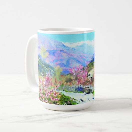 Joyeux Nowruz. Mug cadeau du Nouvel An persan (Devant gauche)