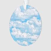 Joyeux nuages ensoleillés Arrière - plan bleu (devant)