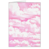 Joyeux nuages rose pastel (Devant)