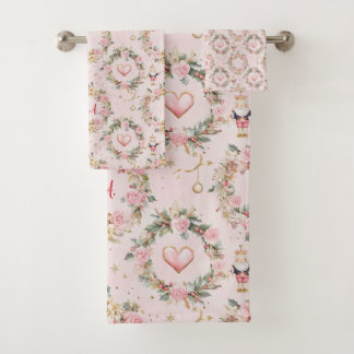 Joyeux Nutcracker rose Vacances Beaux Guirlande pe