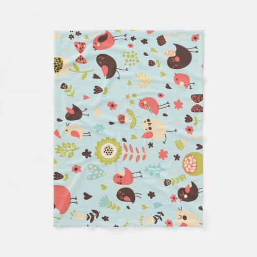 Joyeux Oiseaux dans la couverture de champs de fle (Devant)