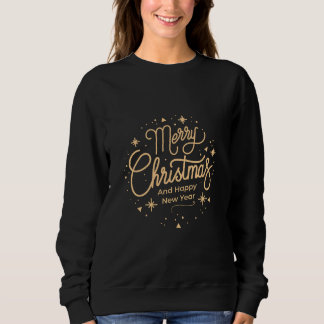 Joyeux or Noël Novelty Sweatshirt noir