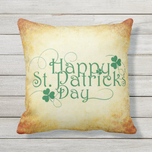 Joyeux oreiller Jour Saint Patrick