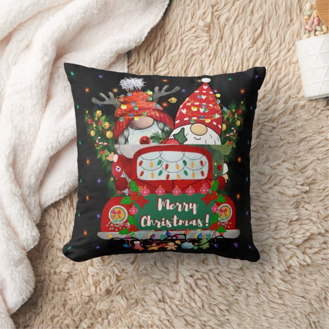 Joyeux Oreiller Joyeux Noël Gnome Lance (Couverture)
