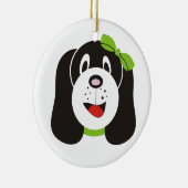 Joyeux ornement de chiot stupide (Droite)