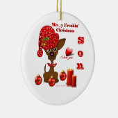 Joyeux ornement de fils de Noël de Freakin (Droite)