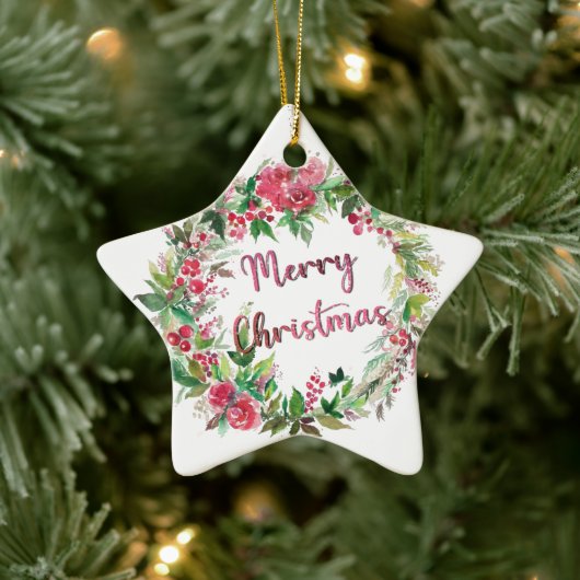 Joyeux ornement de Noël (Arbre)