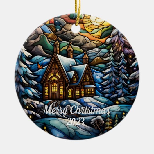 Joyeux ornement de Noël 2023 (Devant)