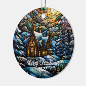 Joyeux ornement de Noël 2023 (Gauche)