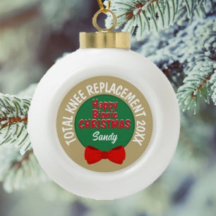 Joyeux ornement de Noël bionique (remplacement du 