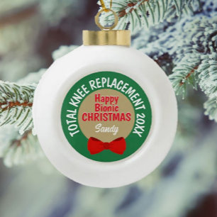 Joyeux ornement de Noël bionique (remplacement du 