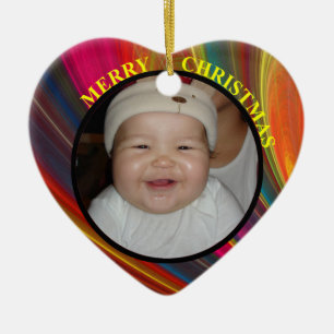Joyeux ornement de Noël de bébé