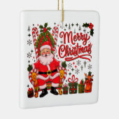 Joyeux ornement en céramique de Noël (Droite)