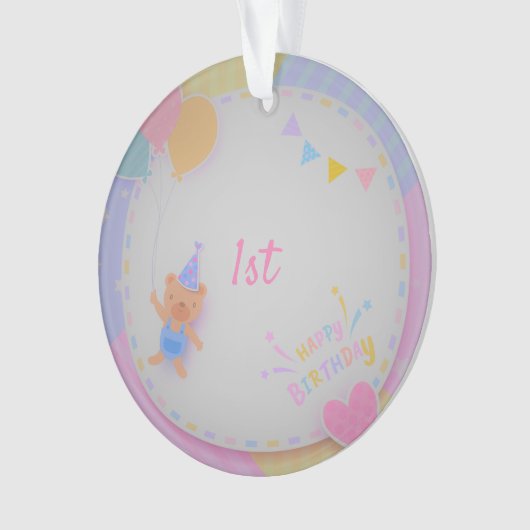 Joyeux Ours d'anniversaire (devant)