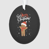 Joyeux pain d'épices de Noël | cookie de noël (devant)