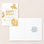 Joyeux pain d'épices Hommes Pile carte de Noël (Affichage)