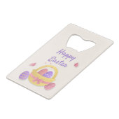 Joyeux panier de Pâques et papillons (Devant Angle)