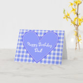 Joyeux papa d'anniversaire ! Carte (Fleur jaune)