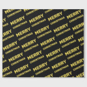 Joyeux papier cadeau de Noël ! (Plat)