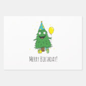 Joyeux papier d'enveloppement d'anniversaire (Devant 2)