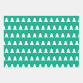 Joyeux papier d'enveloppement de Noël Jeu de 3 feu (Devant 2)