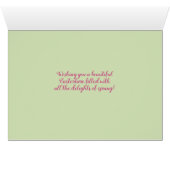 Joyeux Pâques (Intérieur Horizontal (Bas))