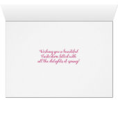 Joyeux Pâques (Intérieur Horizontal (Bas))