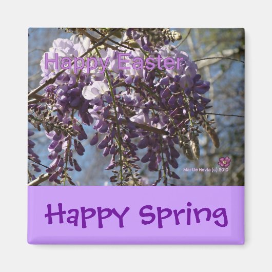 Joyeux Pâques (5) - Aimant - Personnaliser/Personn (Devant)