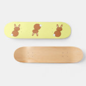 Joyeux Pâques Bunny Skateboard (Horz)