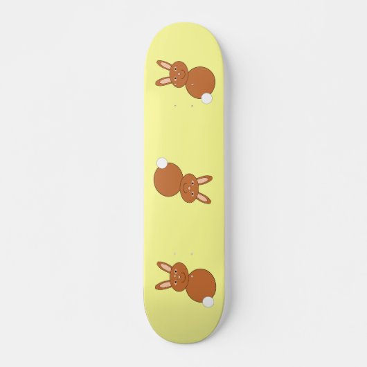 Joyeux Pâques Bunny Skateboard (Devant)