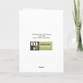 Joyeux Pâques. Carte de Pâques Art (Dos)