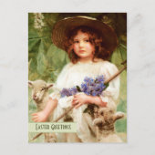 Joyeux Pâques. Carte postale Art (Devant)