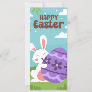 Joyeux Pâques Détenteur d'argent Carte cadeau Oeuf