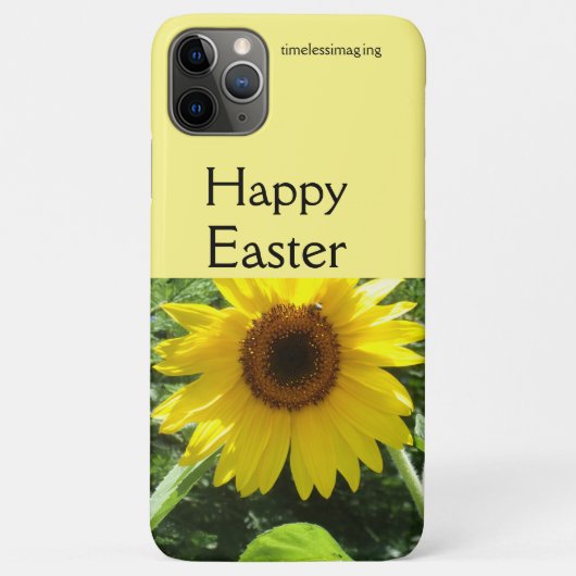 Joyeux Pâques sur un coque iphone. (Dos)